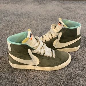 J.Crew x Nike Collaboration Mid Suede Blazers
